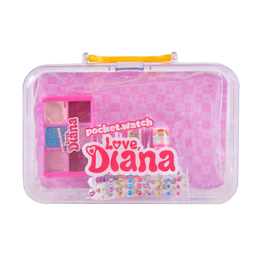 918493 LOVE DIANA POCKET MAKE-UP CASE