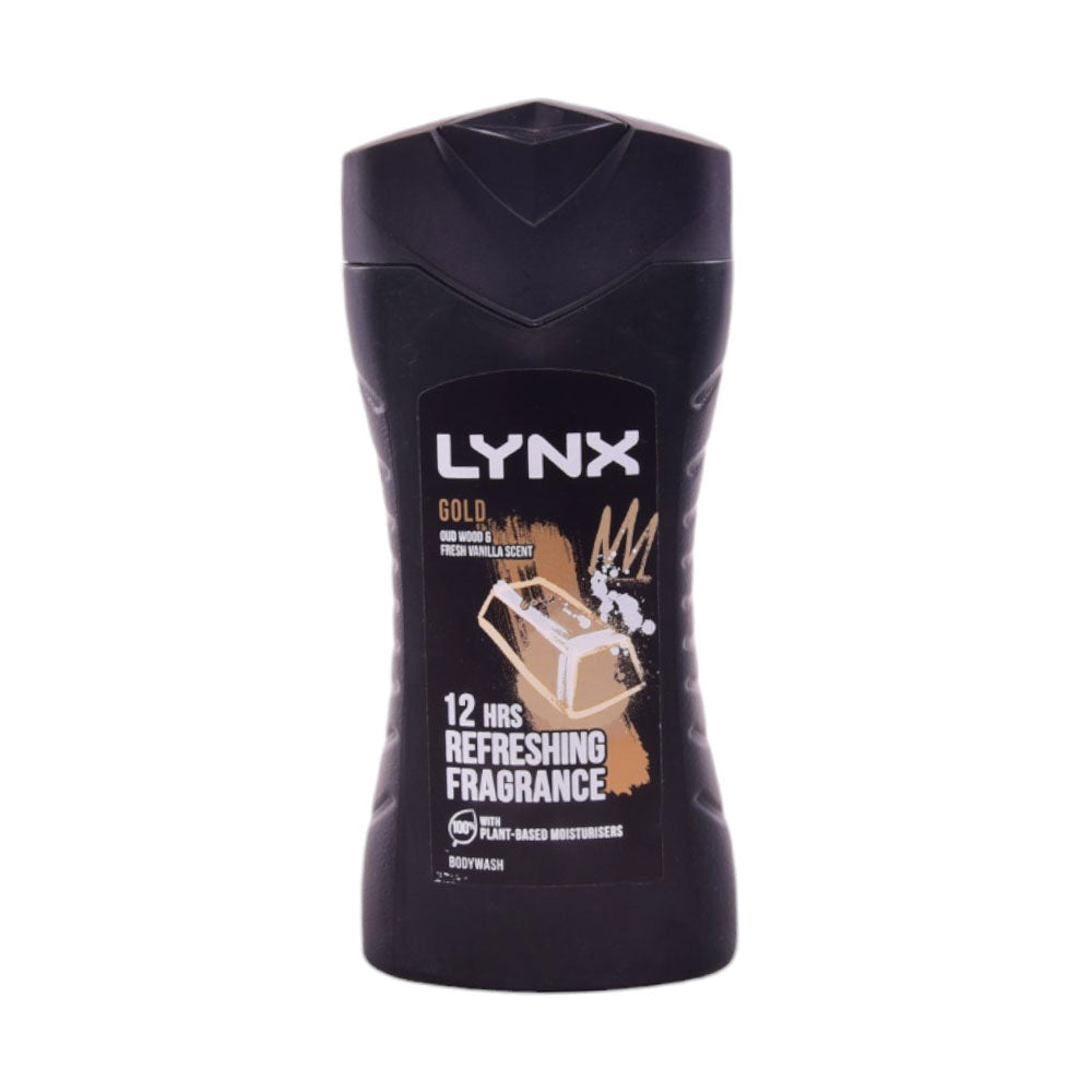 LYNX BODY WASH GOLD OUD WOOD FRESH VANILLA 225 ML