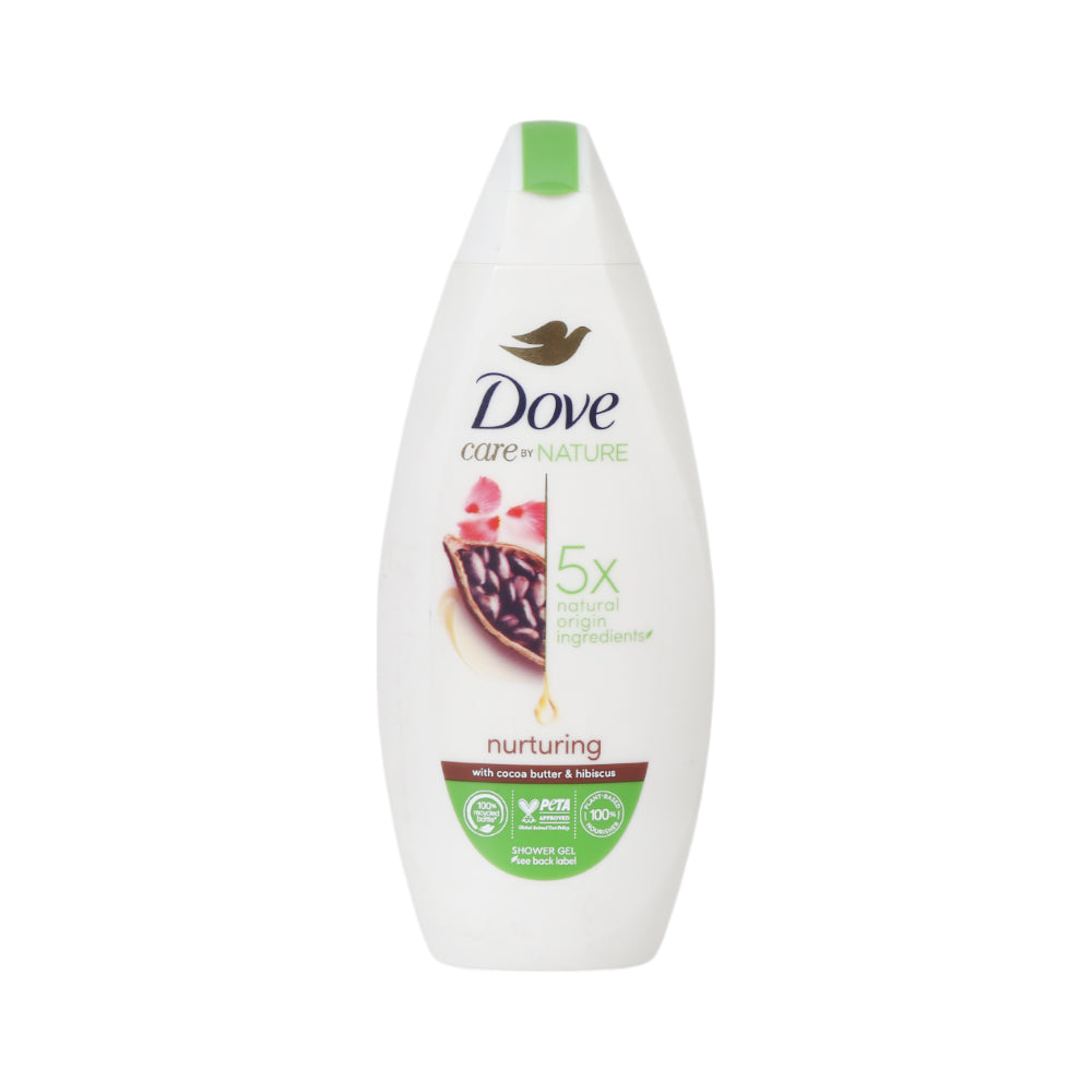 DOVE BODY WASH NURTURING COCOA BUTTER & HUBISCUS 225 ML