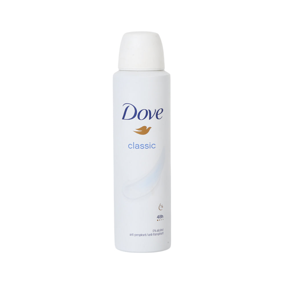 DOVE BODY SPRAY CLASSIC 48H 150 ML