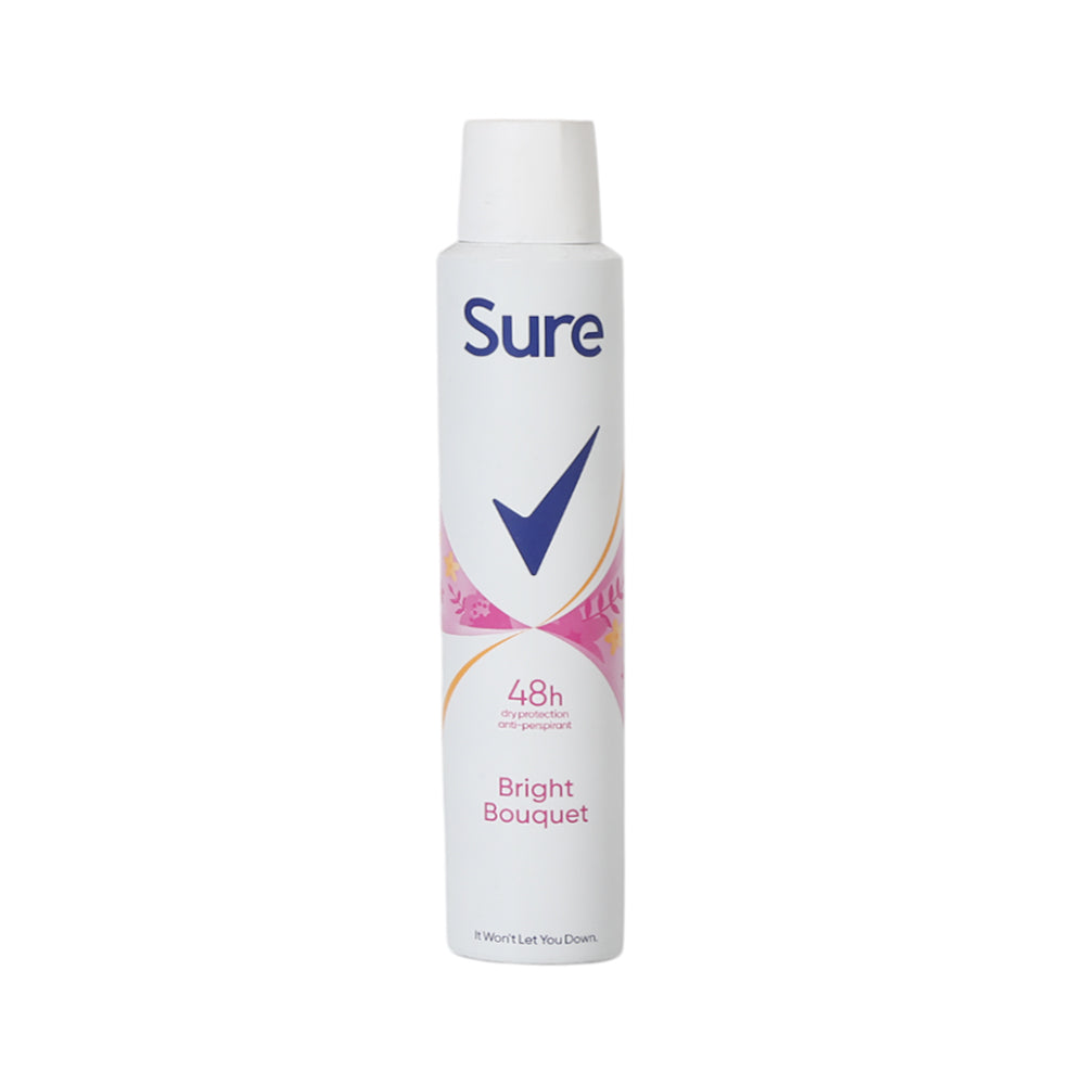 SURE BODY SPRAY BRIGHT BOUQUET 48H 200 ML