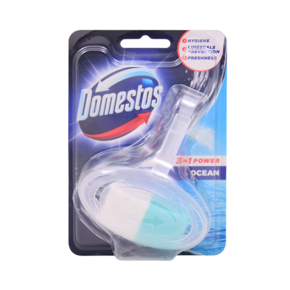 DOMESTOS TOILET FRESHNER OCEAN 3IN1 35 GM
