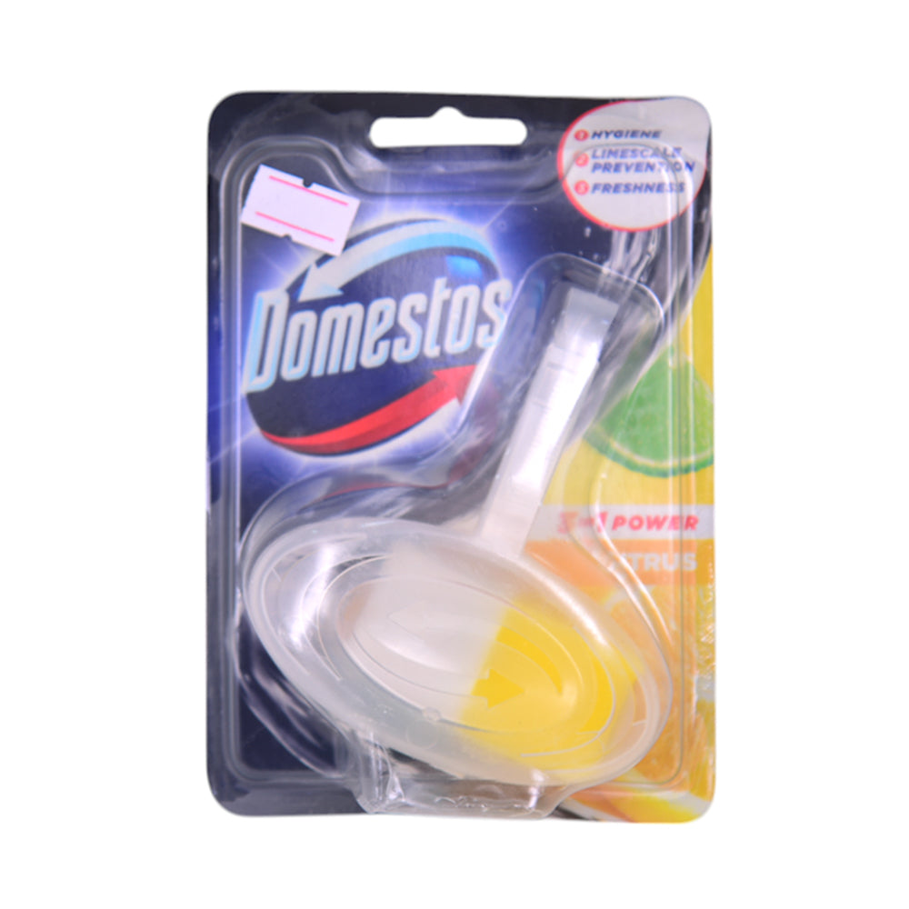 DOMESTOS TOILET FRESHNER CITRUS 3IN1 35 GM