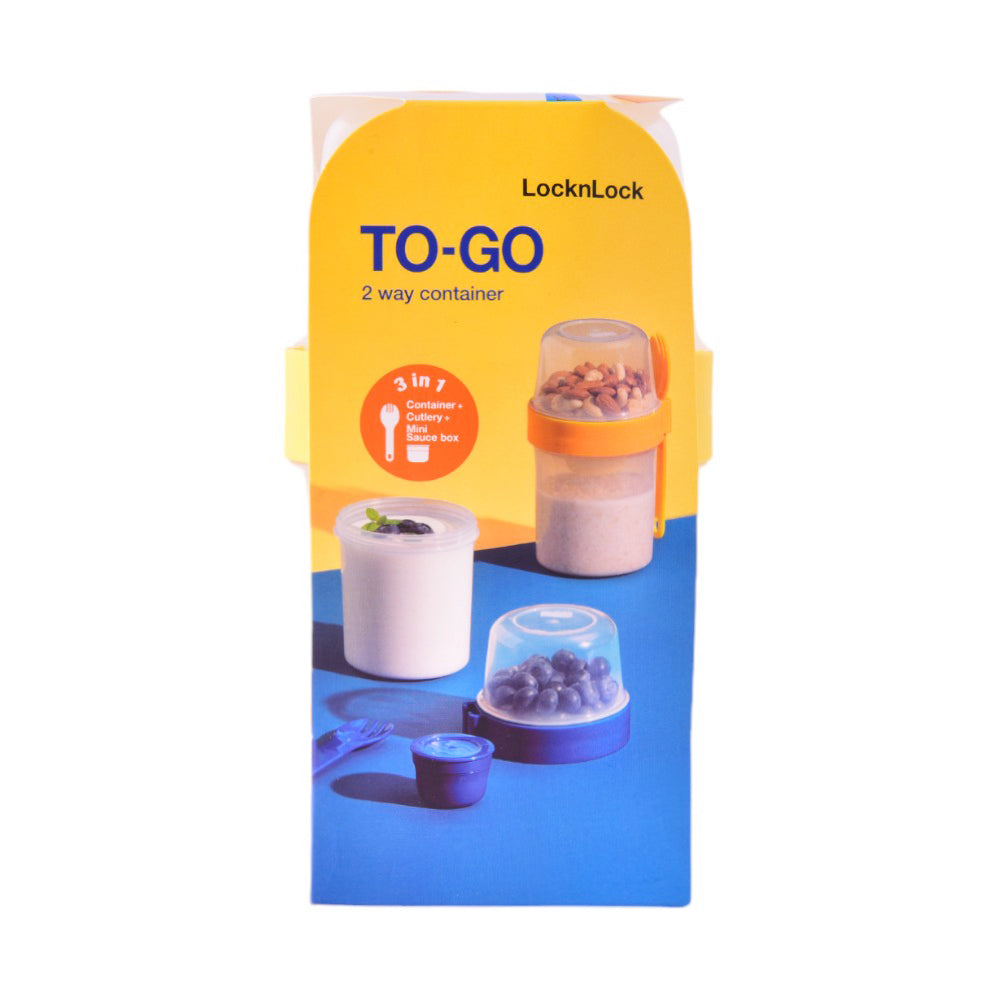 LOCK & LOCK TO GO 2WAY 2 IN 1-POKE YEL LLLLS222LY