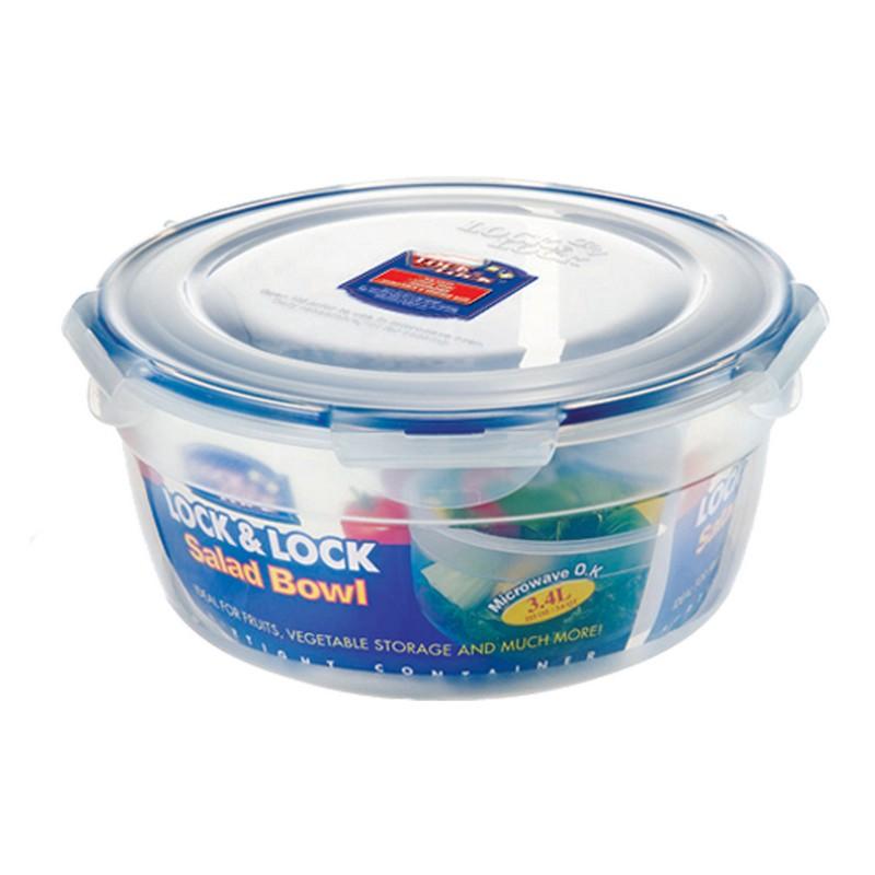 LOCK N LOCK CONTAINER SALAD BOWL HSM947 3.4 LTR