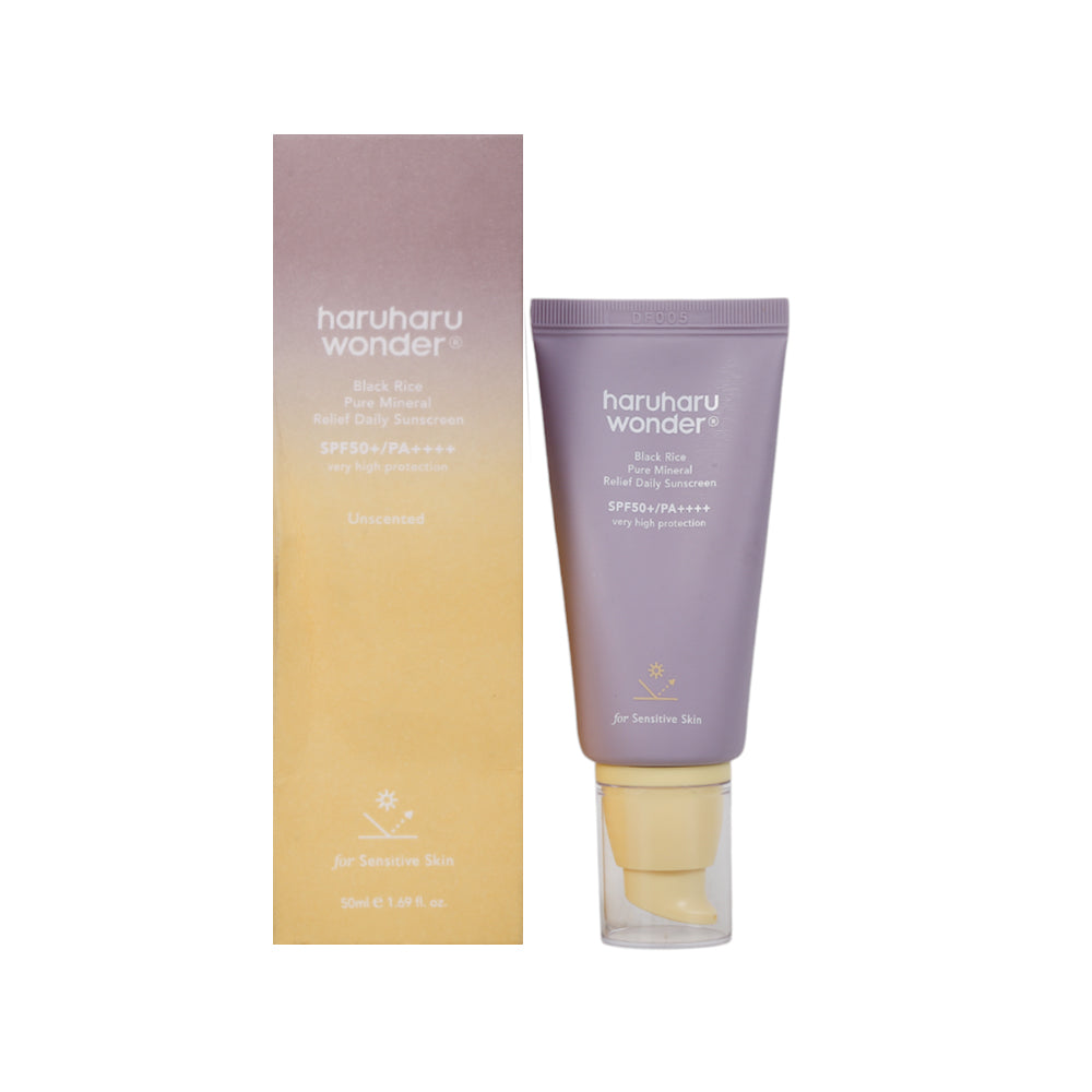HARU HARU WONDER - BLACK RICE PURE MINERAL RELIEF DAILY SUN