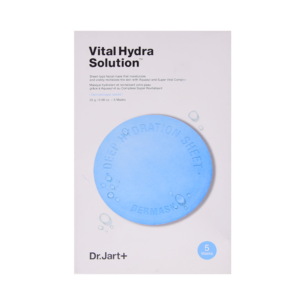 DR.JART+VITAL HYDRA SOLUTION SHEET TYPE FACIAL MASK 25G*5 MA