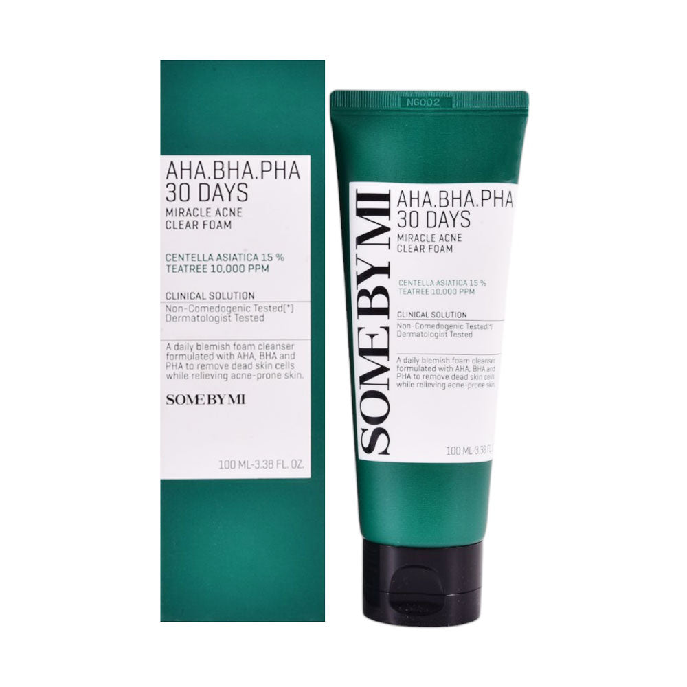SOME BY MI - AHA BHA PHA 30 DAYS MIRACLE ACNE CLEAR FOAM 100