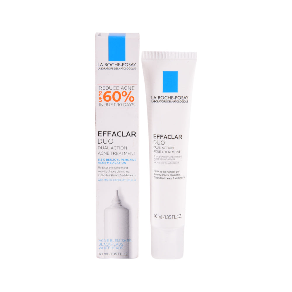 LAROCHE POSAY EFFACLAR DUO ACTION ACNE TREATMENT CLEANSER 40