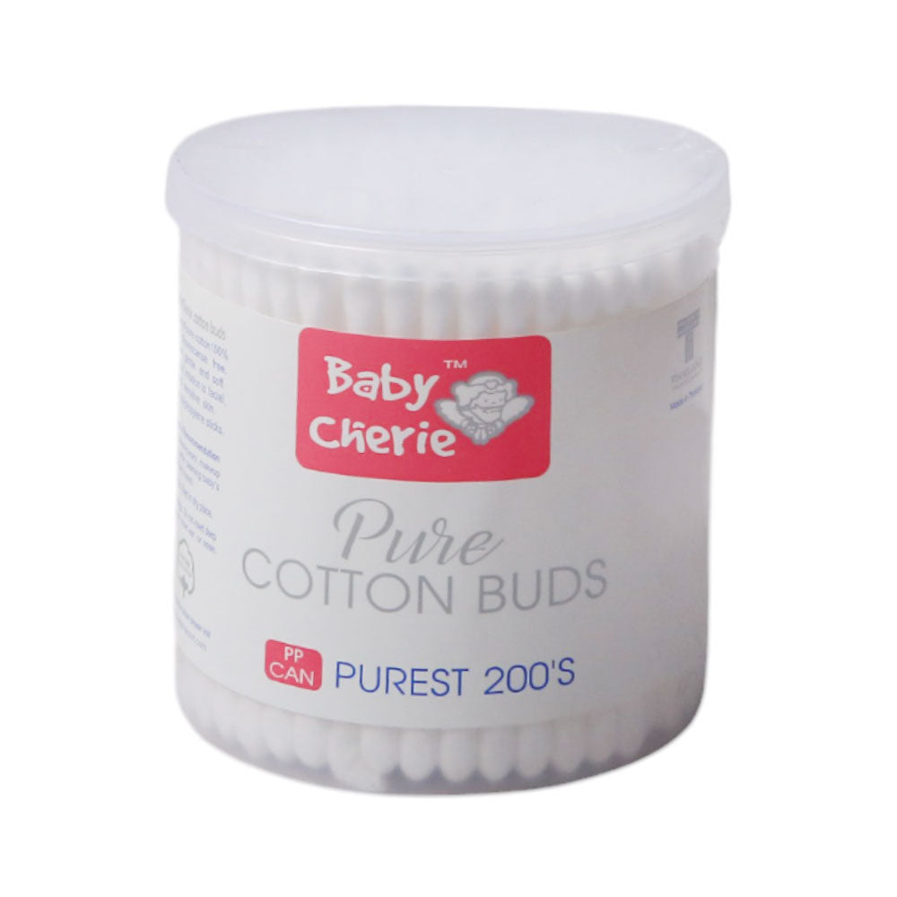 BABY CHERIE COTTON BUDS PURE SAFE & SOFT ROUND 200 S