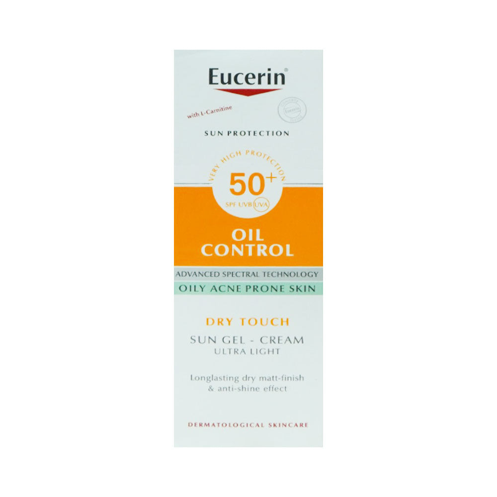 EUCERIN OIL CONTROL SPF50+ SUN GEL 50ML