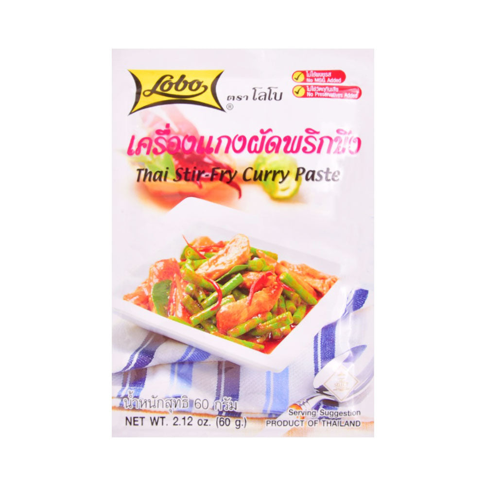 LOBO THAI STRI FRY CURRY PASTE 60G