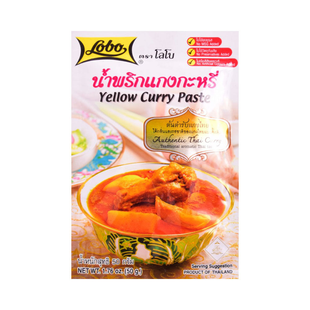 LOBO YELLOW CURRY PASTE 50G