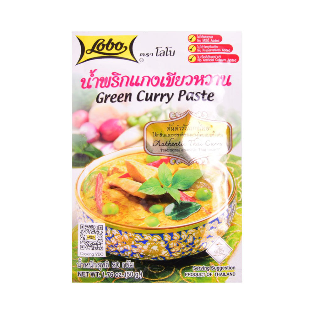 LOBO GREEN CURRY PASTE 50G