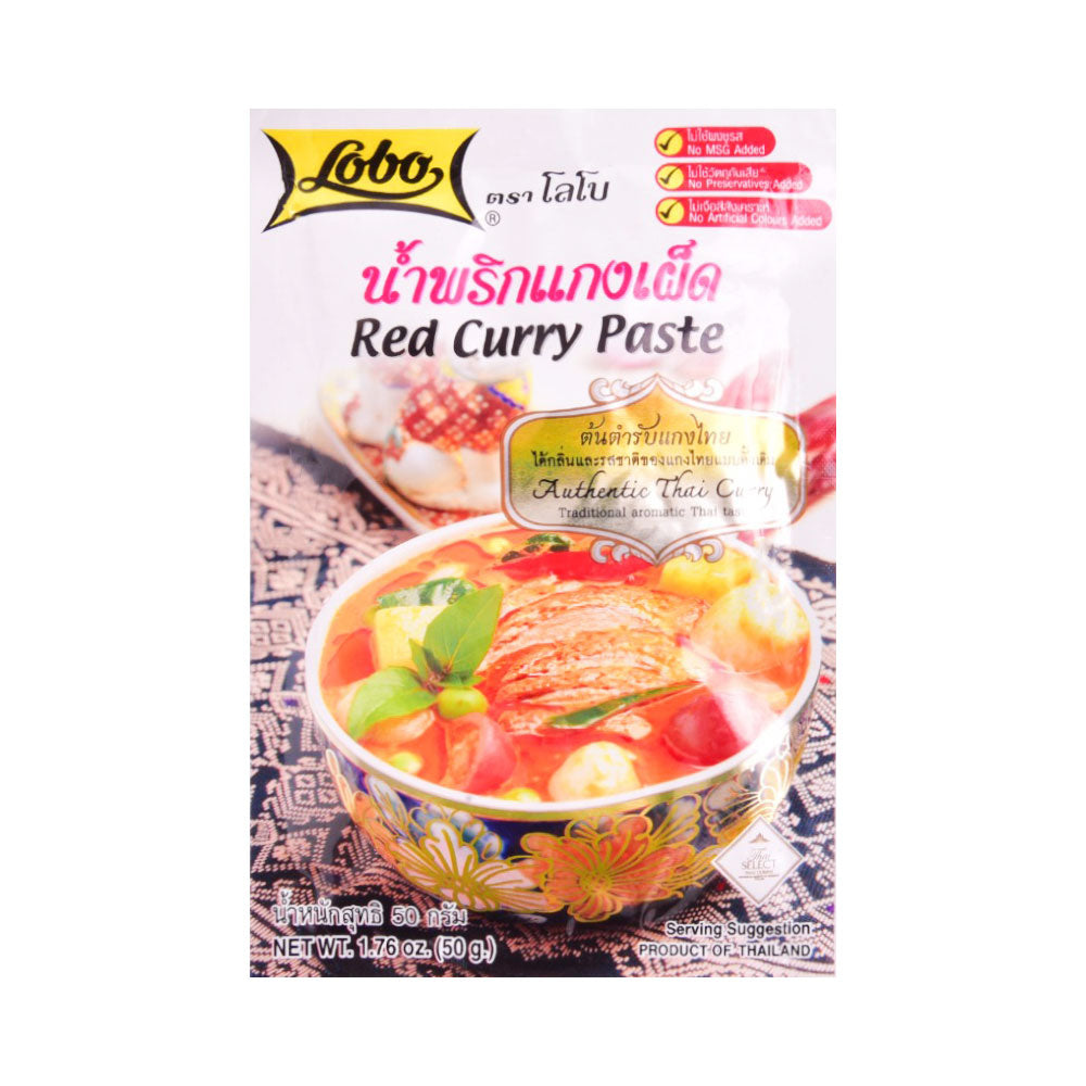 LOBO RED CURRY PASTE 50G