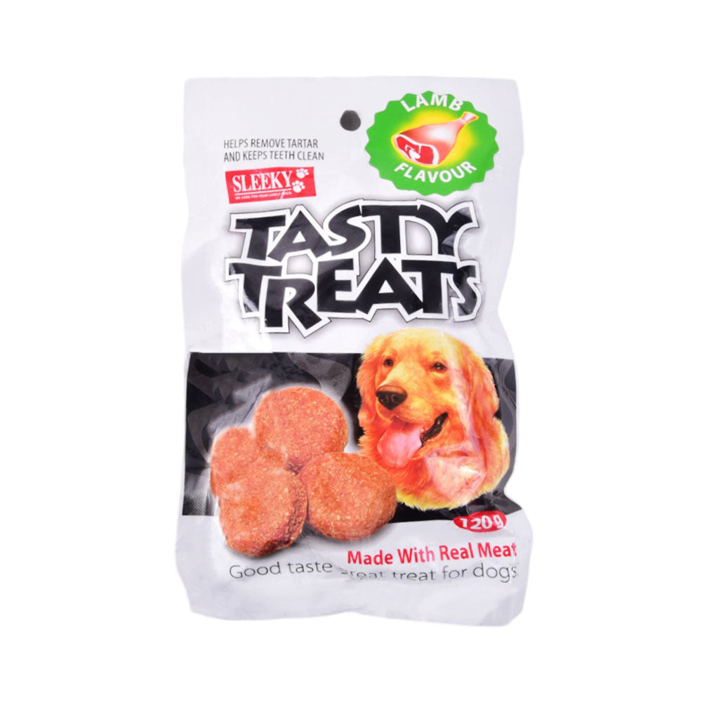 SLEEKY TASTY TRAEATS LAMB FLAVOUR 120 GM