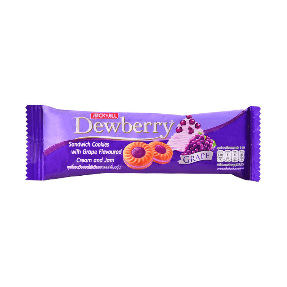 JACK N JILL COOKIES DEWBERRY GRAPE 27 GM