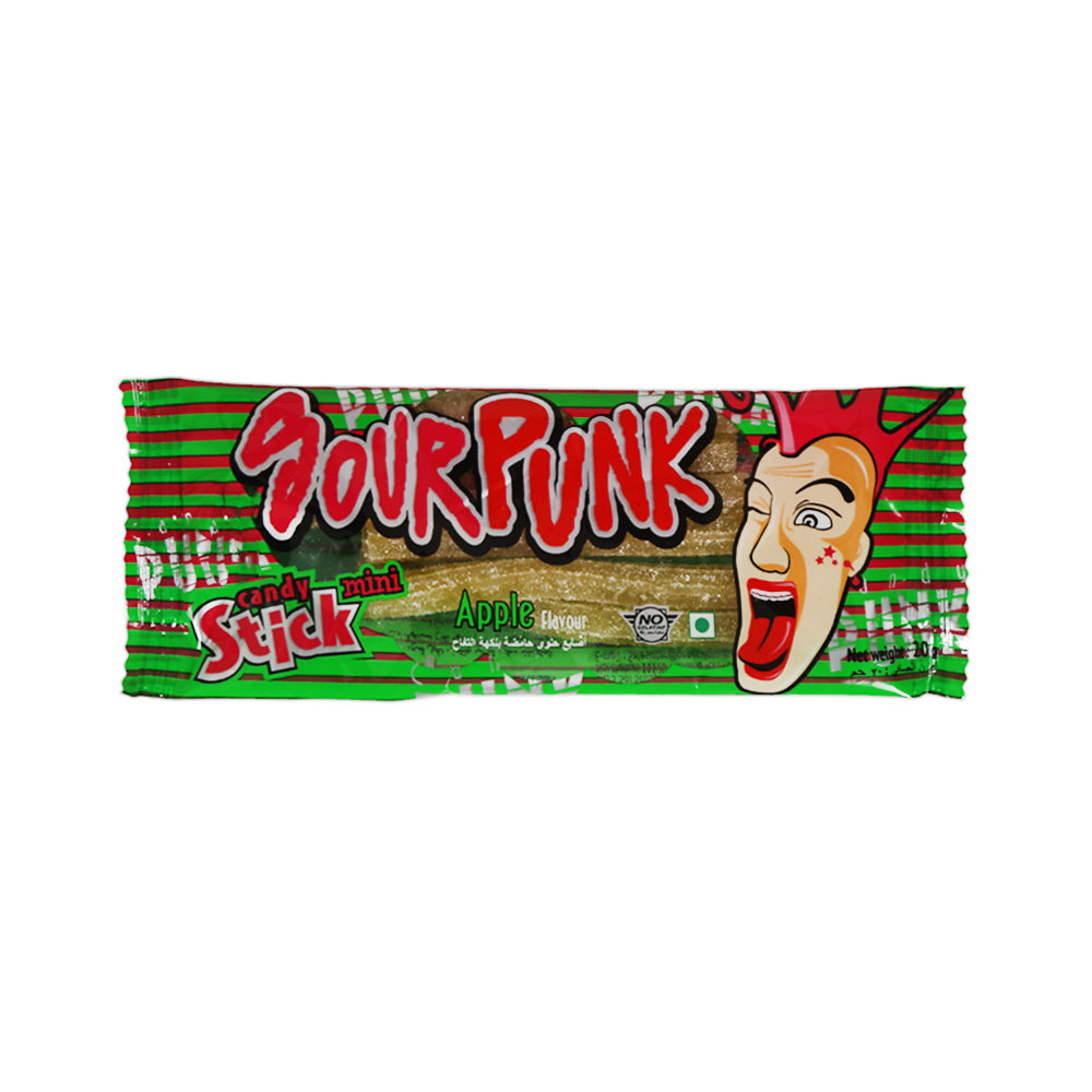 SOUR PUNK CANDY STICK APPLE FLAVOUR 20 GM