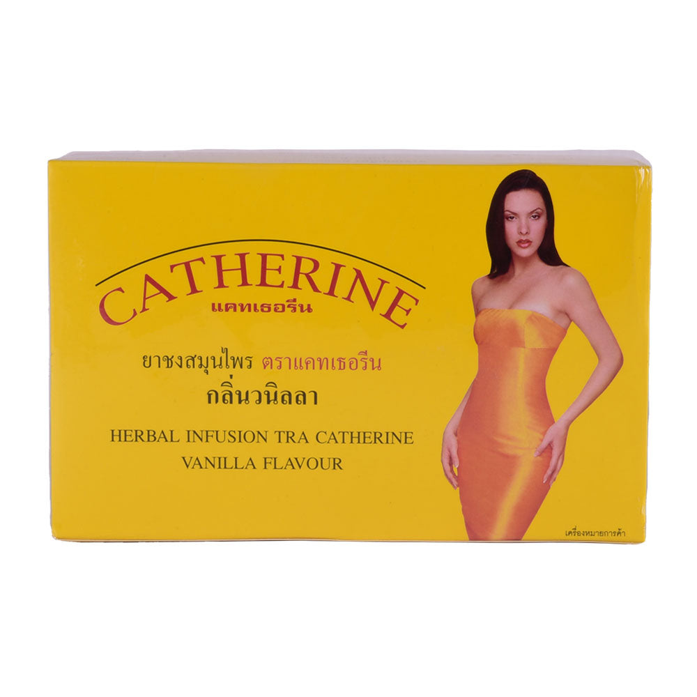 CATHERINE SLIMING TEA HERBAL VANILLA 32 BAGS 165 GM
