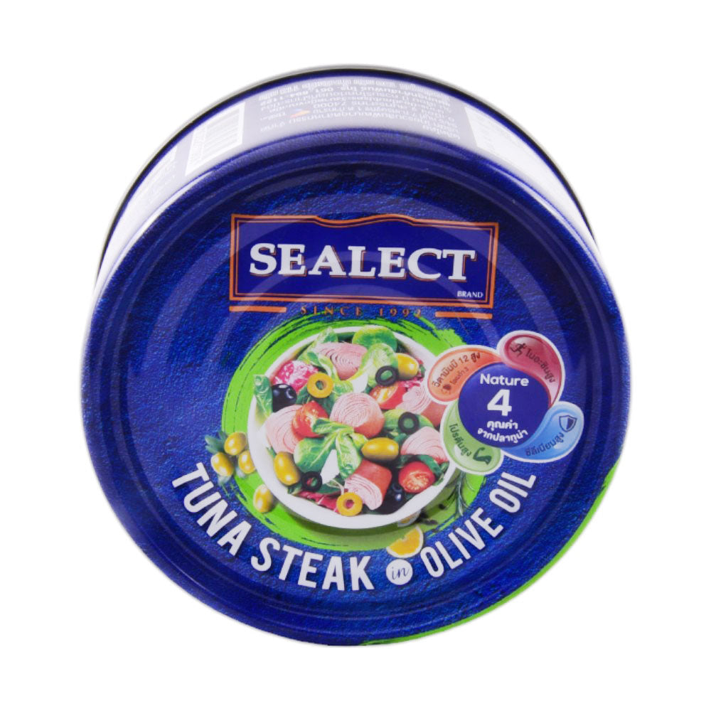 SEALECT TUNA STEAK OLIVE OIL 150G