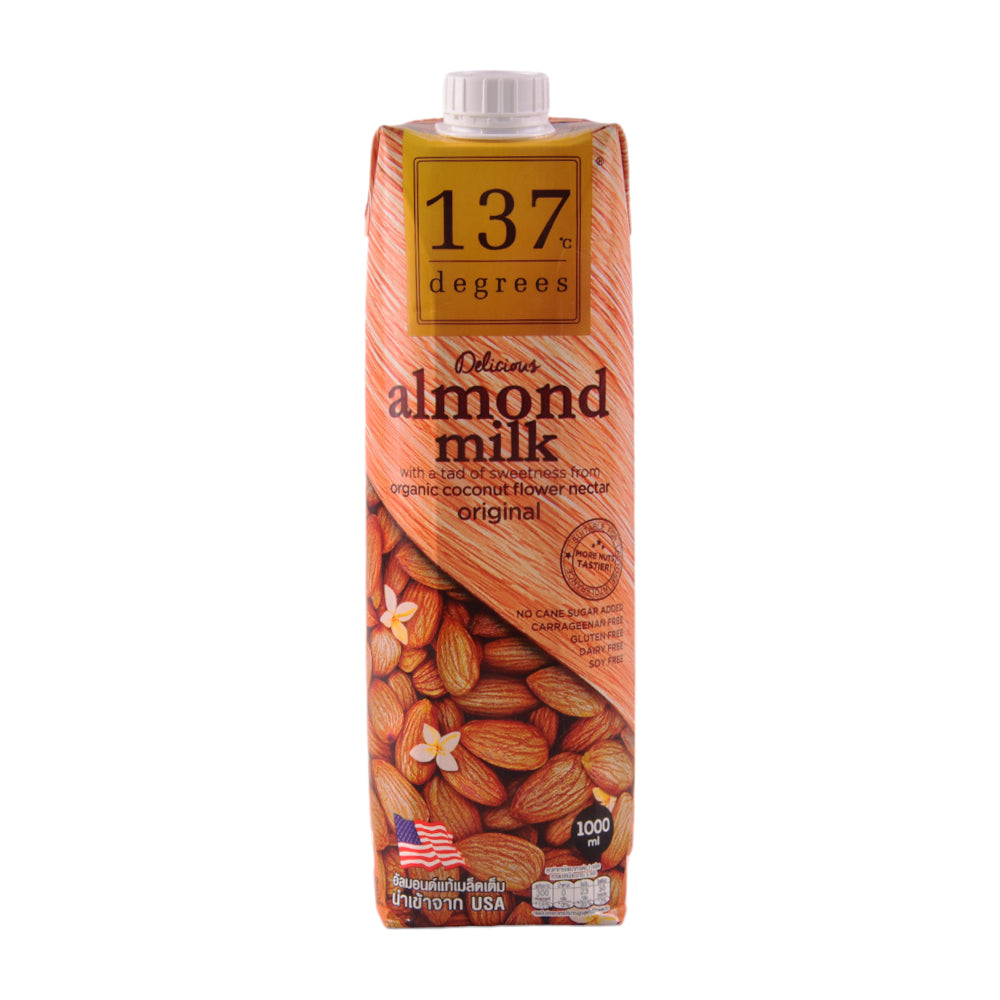 137 DEGREES ALMOND MILK ORIGINAL 1000 ML