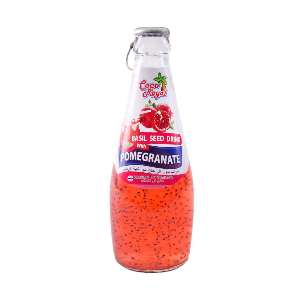 COCO ROYAL BASIL SEED DRINK WITH POMEGRANATE 290 ML