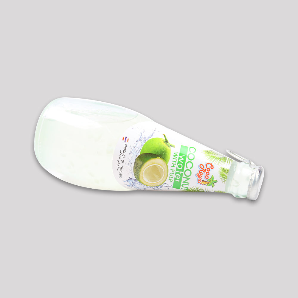COCO ROYAL BASIL SEED COCONUT WATER PULP 290 ML