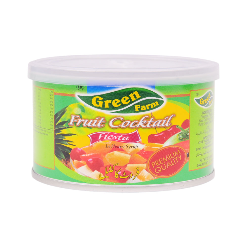 GREEN FARM FRUIT COCKTAIL FIESTA TIN 227 GM