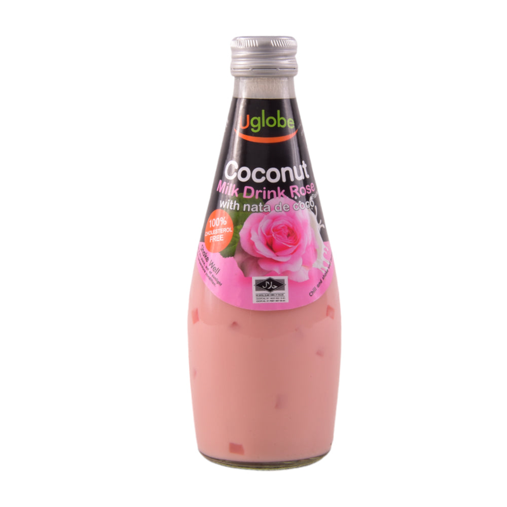 UGLOBE COCONUT DRINK MILK ROSE 290 ML BASIC