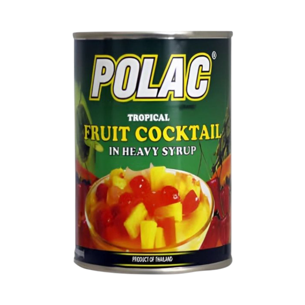POLAC FRUIT COCKTAIL TIN IN HEAVY SYRUP 565 GM