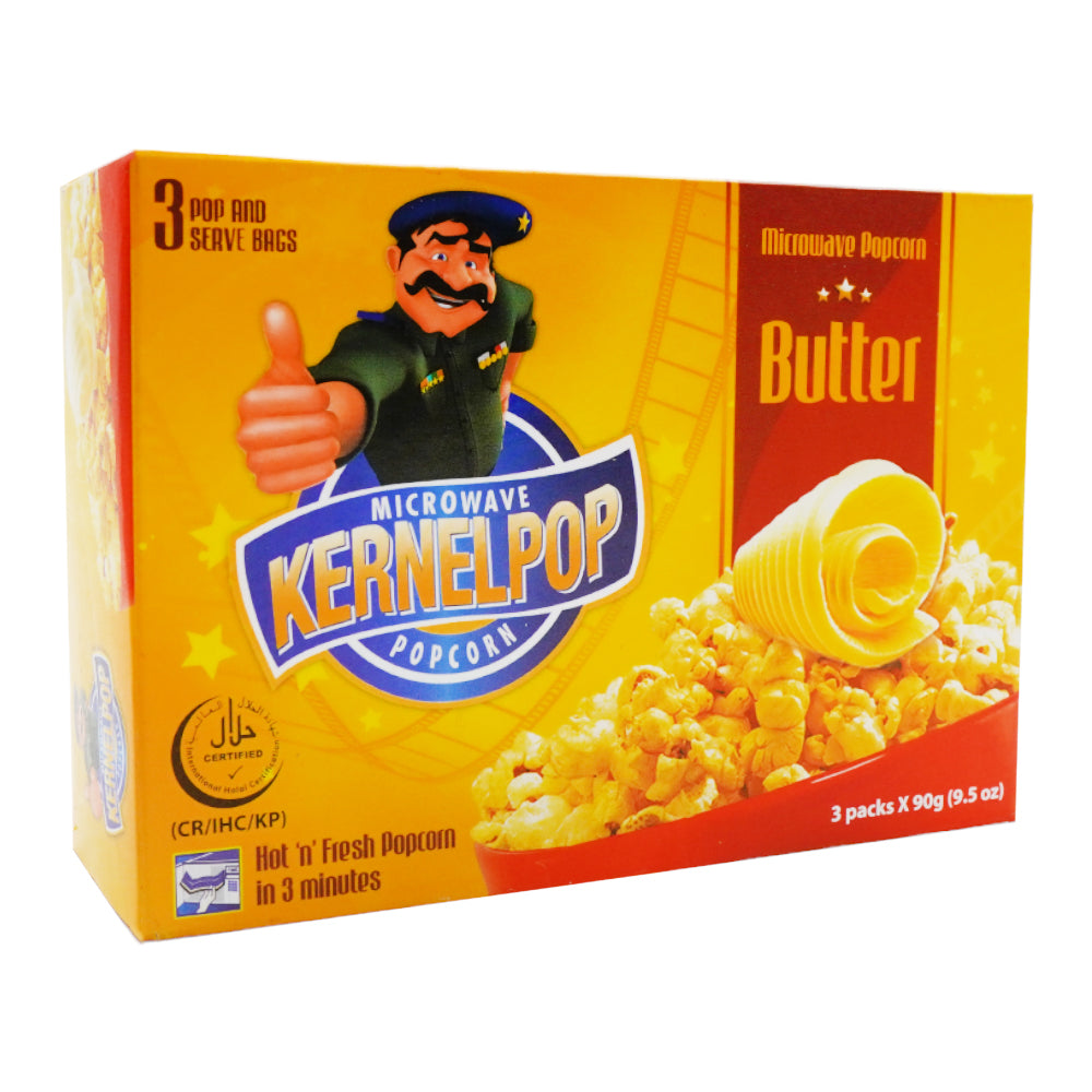 KERNEL POPCORN BUTTER 270 GM
