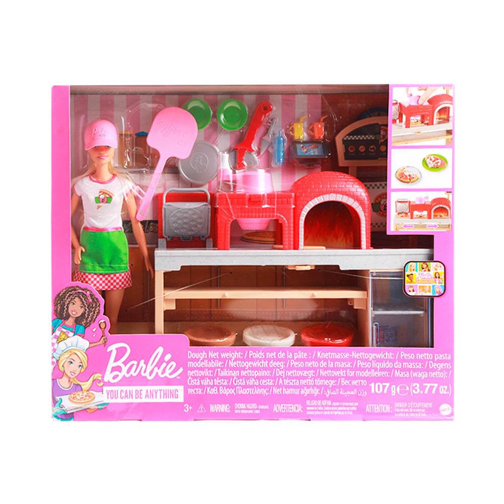 FHR09 BARBIE PIZZA CHEF DOUGH BASIC
