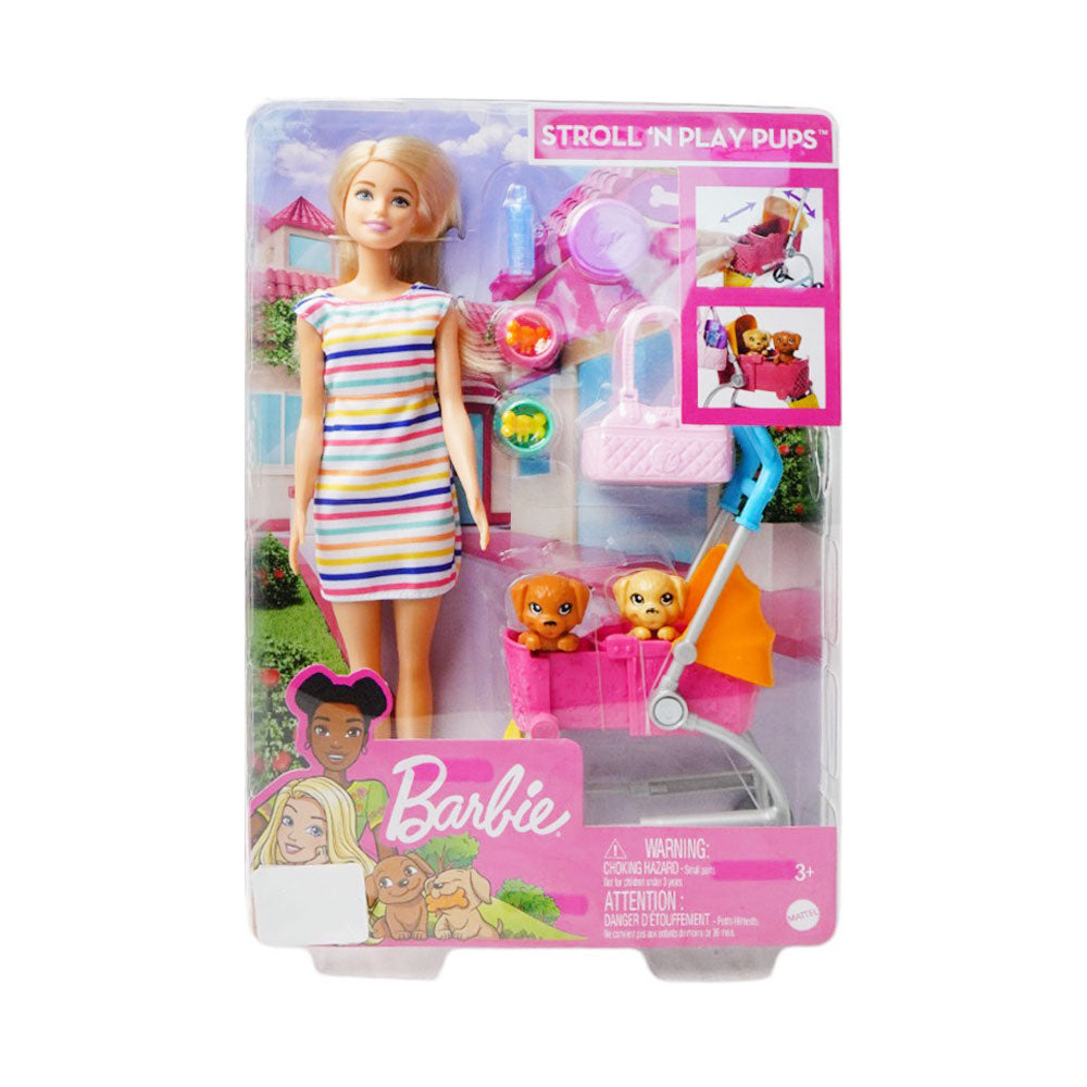 GHV92 BRB DOG PRAM DOLL