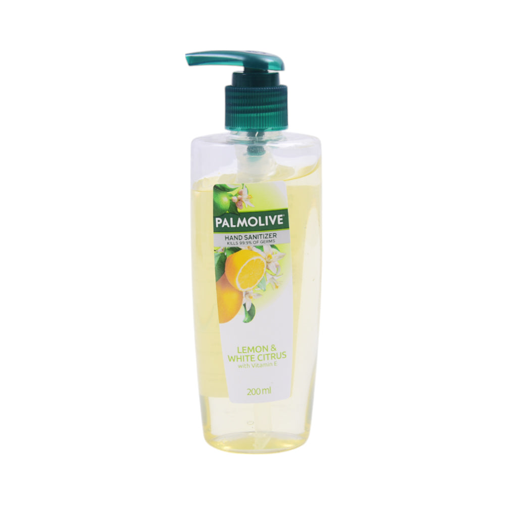 PALMOLIVE HAND SANITIZER LEMON AND WHITE CITRUS 200 ML