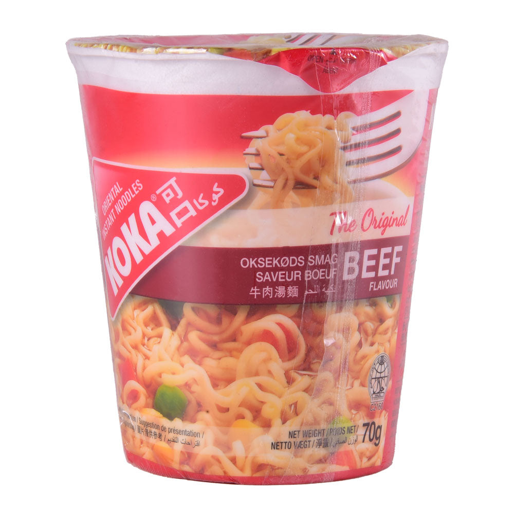 KOKA NOODLES BEEF FLVOUR 70 GM