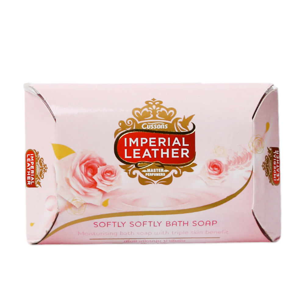 IMPERIAL LEATHER BATH SOAP SOFTLY 100 GM