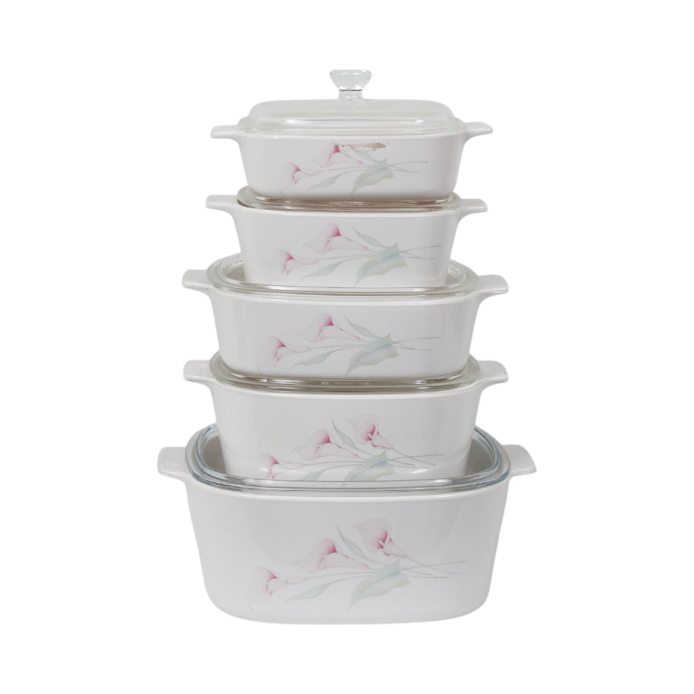DONGA SET CORNINGWARE 10PCS LILYVILLE A-501-LV SET