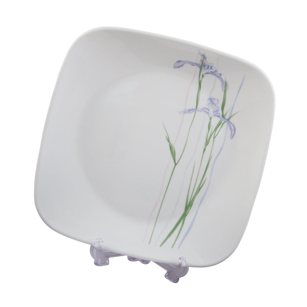 PLATE QUARTER SQUARE CORNINGWARE SHADOW IRIS 2211-333-LP PC