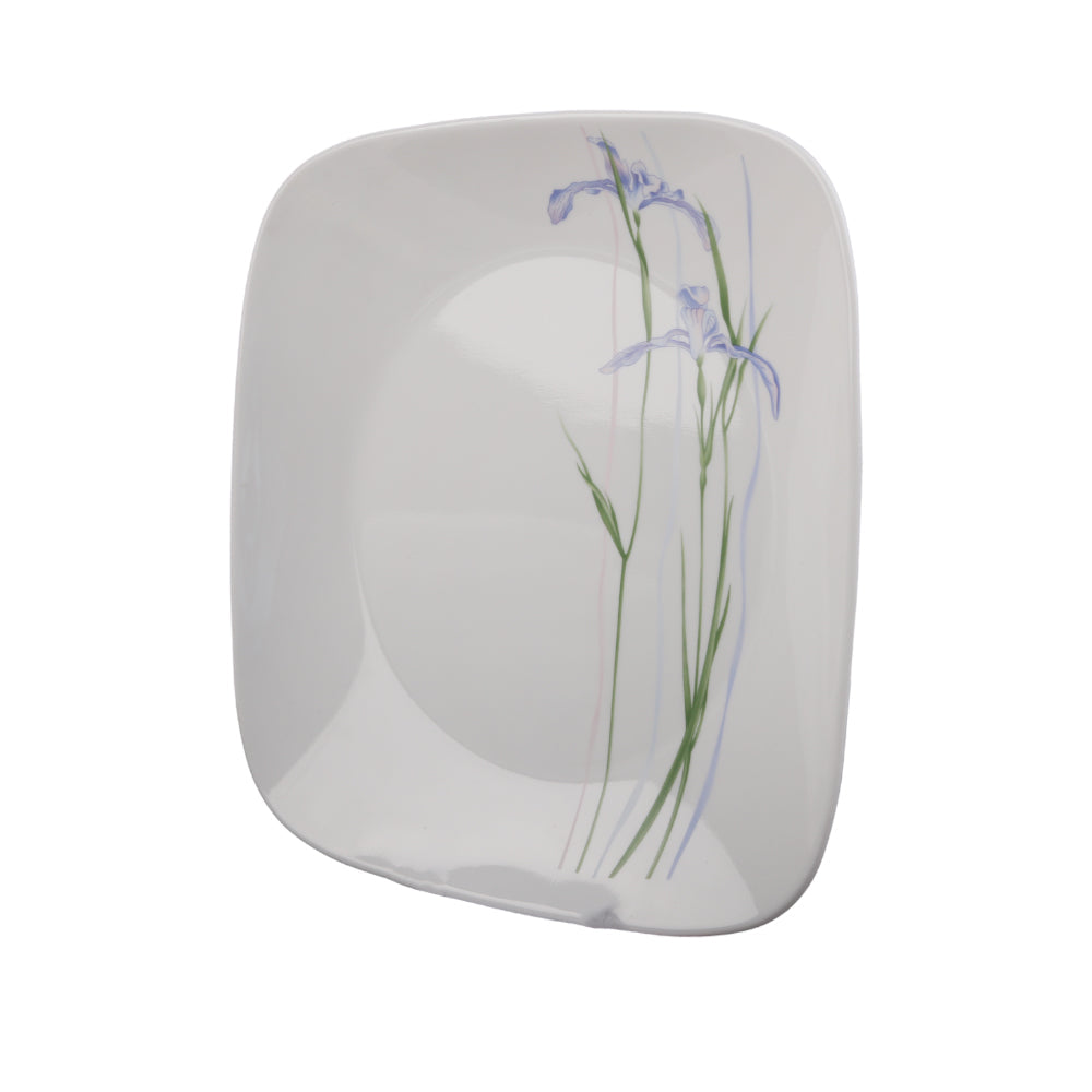 PLATE DINNER SQUARE CORNINGWARE SHADOW IRIS 2213-333-LP PC