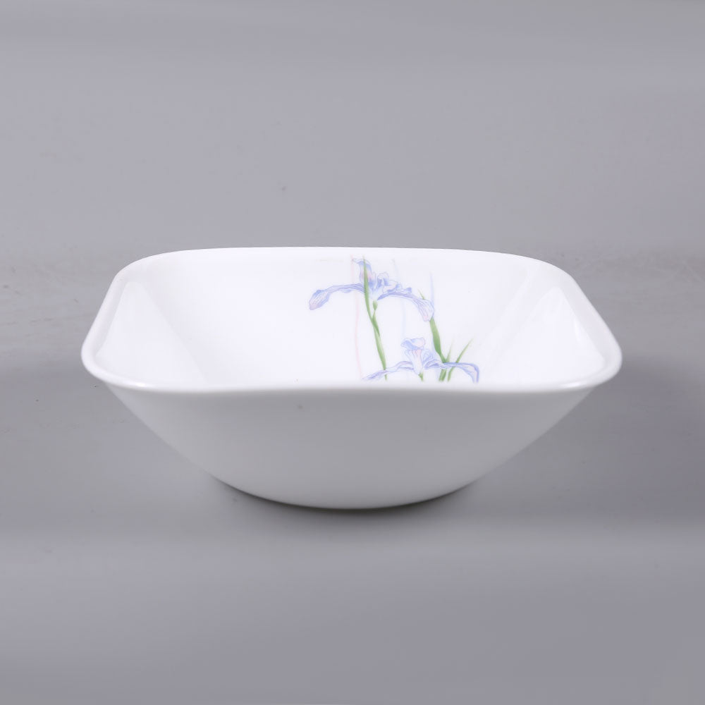 BOWL CEREAL CORNINGWARE SQUARE SHADOW IRIS 2323-333-LP PC