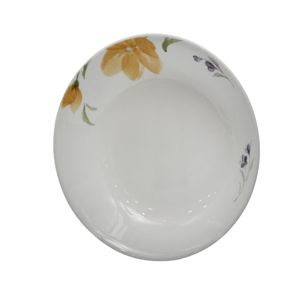 PLATE DEEP CORNINGWARE BEGONIA 420-BGN-BP