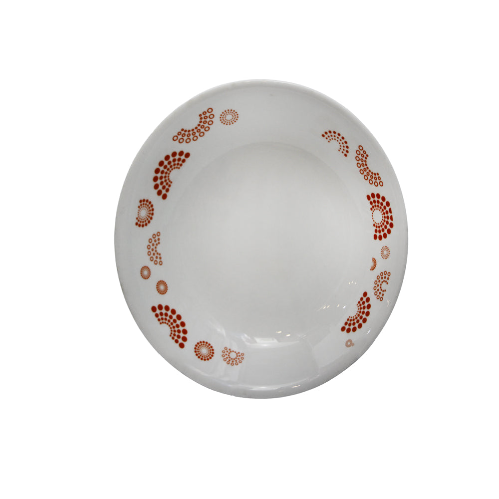 PLATE DEEP CORNINGWARE TICKLED PINK 420-TP-LP