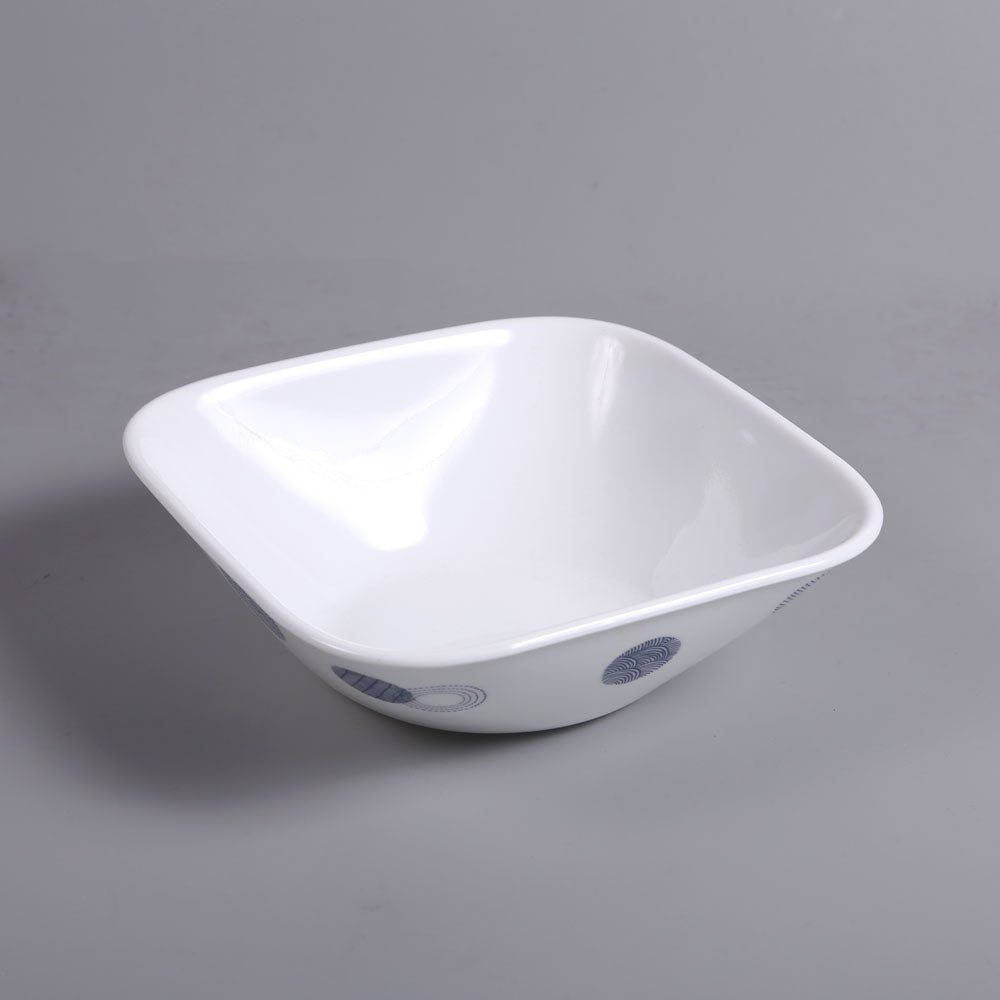 BOWL CEREAL CORNINGWARE SQUARE ESCAPE TO BLUE 2323-ETB-LP