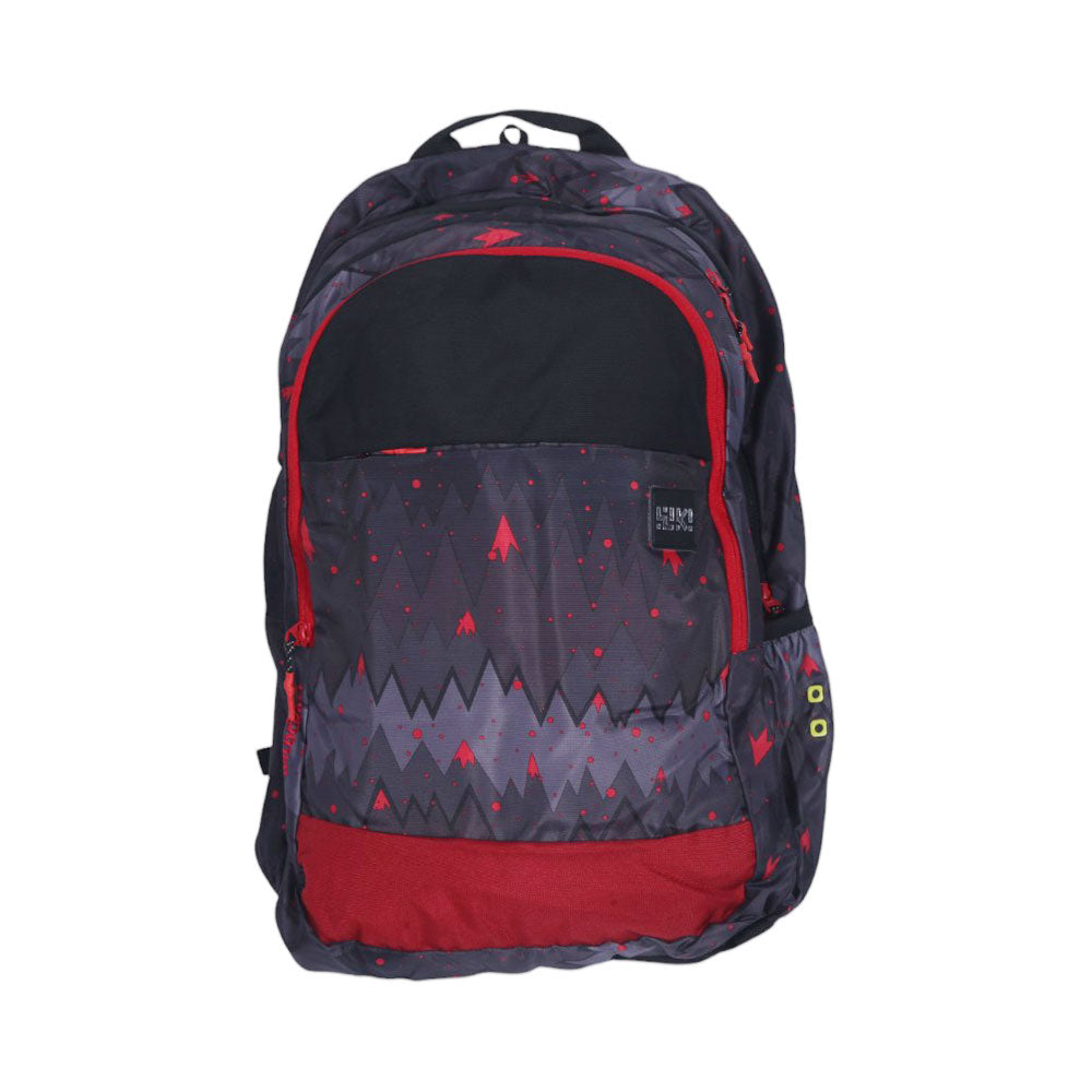 WILDCRAFT OMBRE SCHOOL BACKPACK BLACK