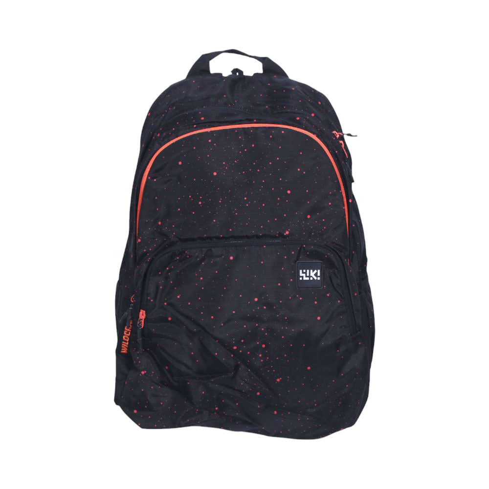WILDCRAFT SPRAY SCHOOL BACKPACK BLACK