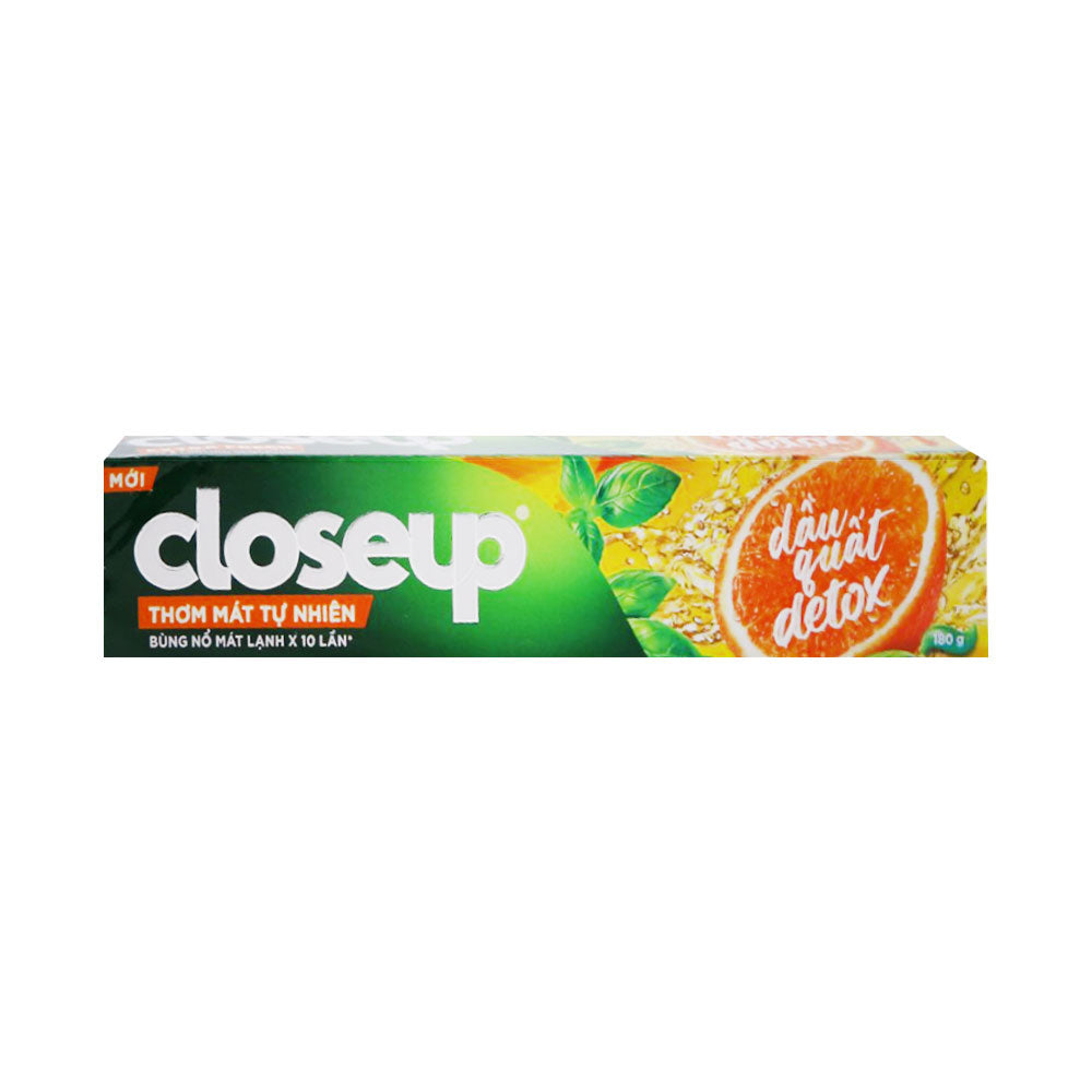 CLOSE UP TOOTH PASTE CITRUS DETOX 180 GM