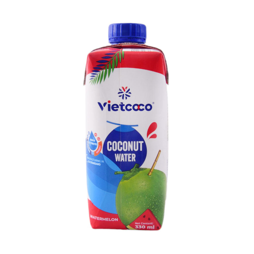 VIETCOCO JUICE COCONUT WATER WATERMELON 330 ML