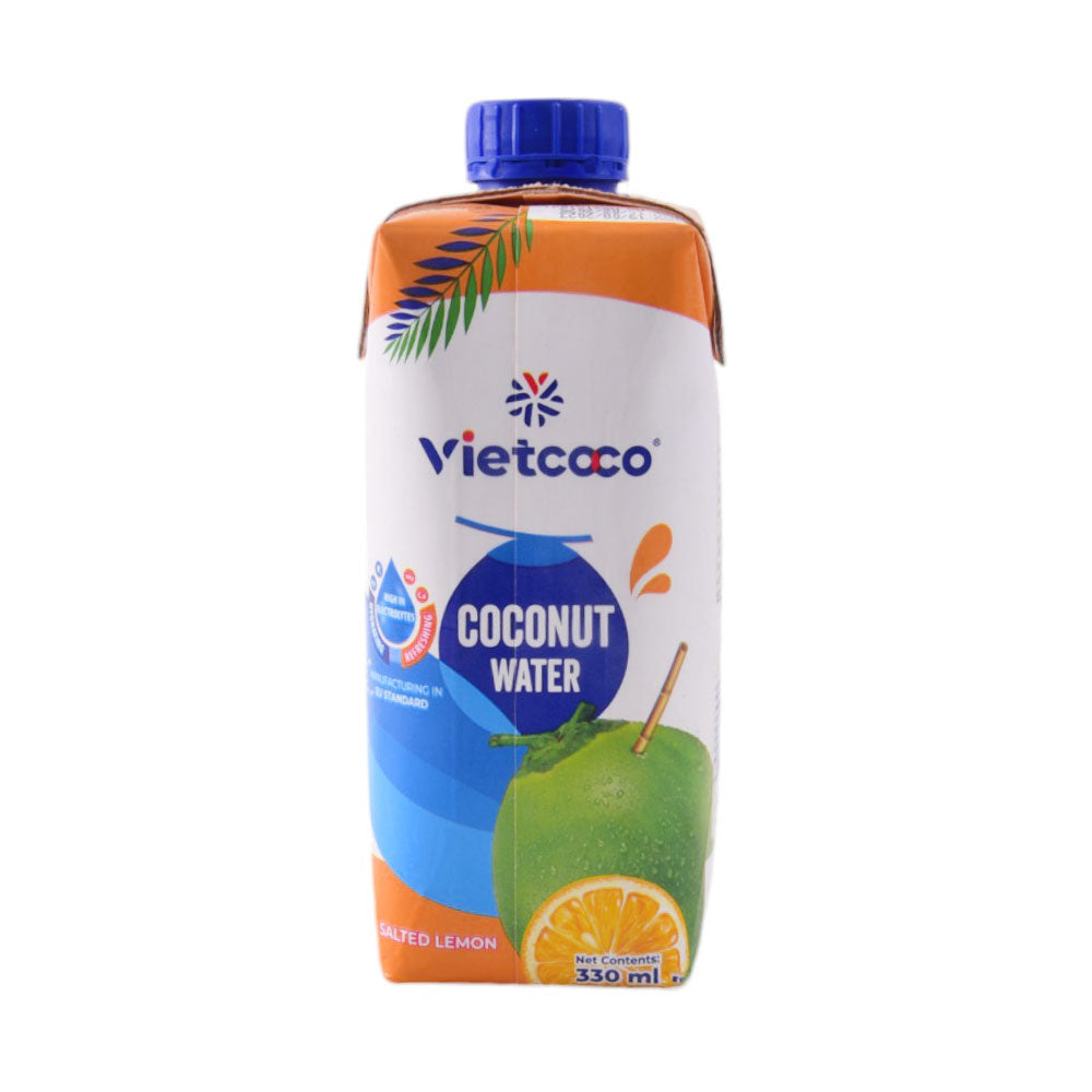 VIETCOCO JUICE COCONUT WATER SALTED LEMON 330 ML
