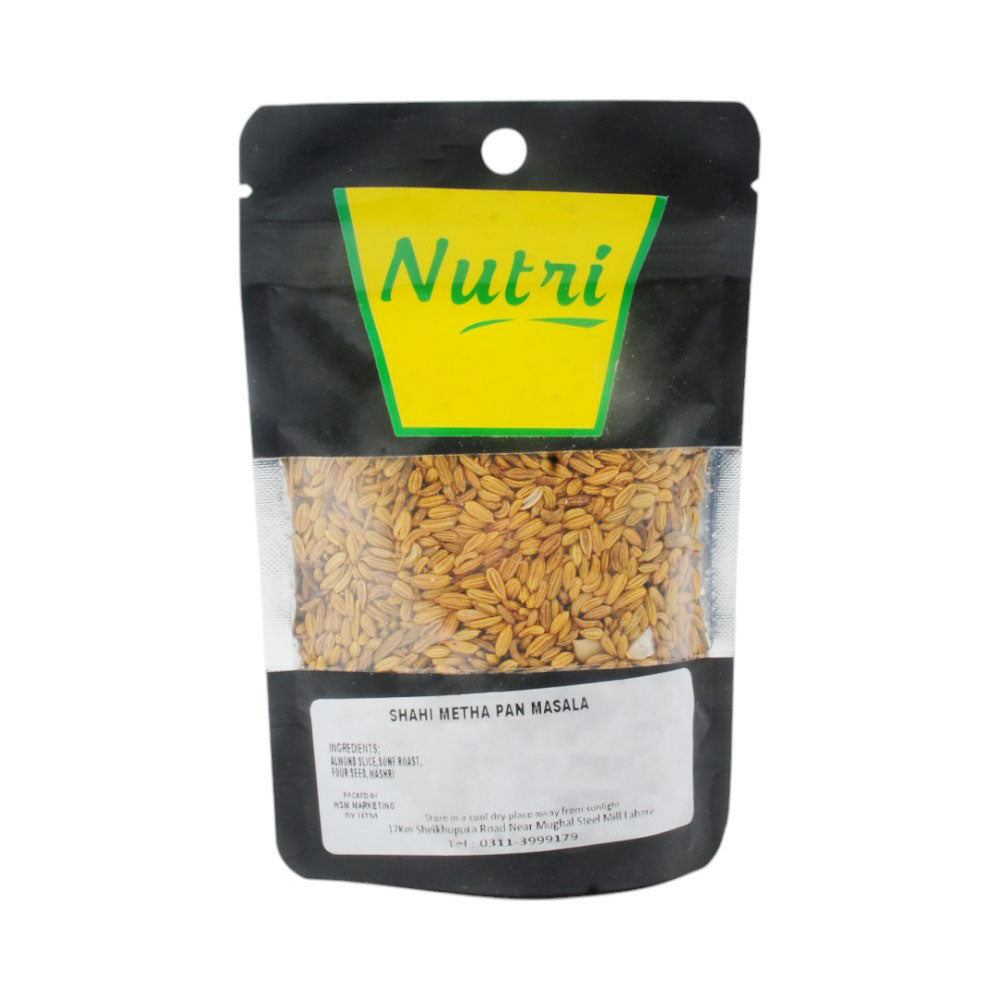 NUTRI SHAHI METHA PAN MASALA POUCH 60 GM