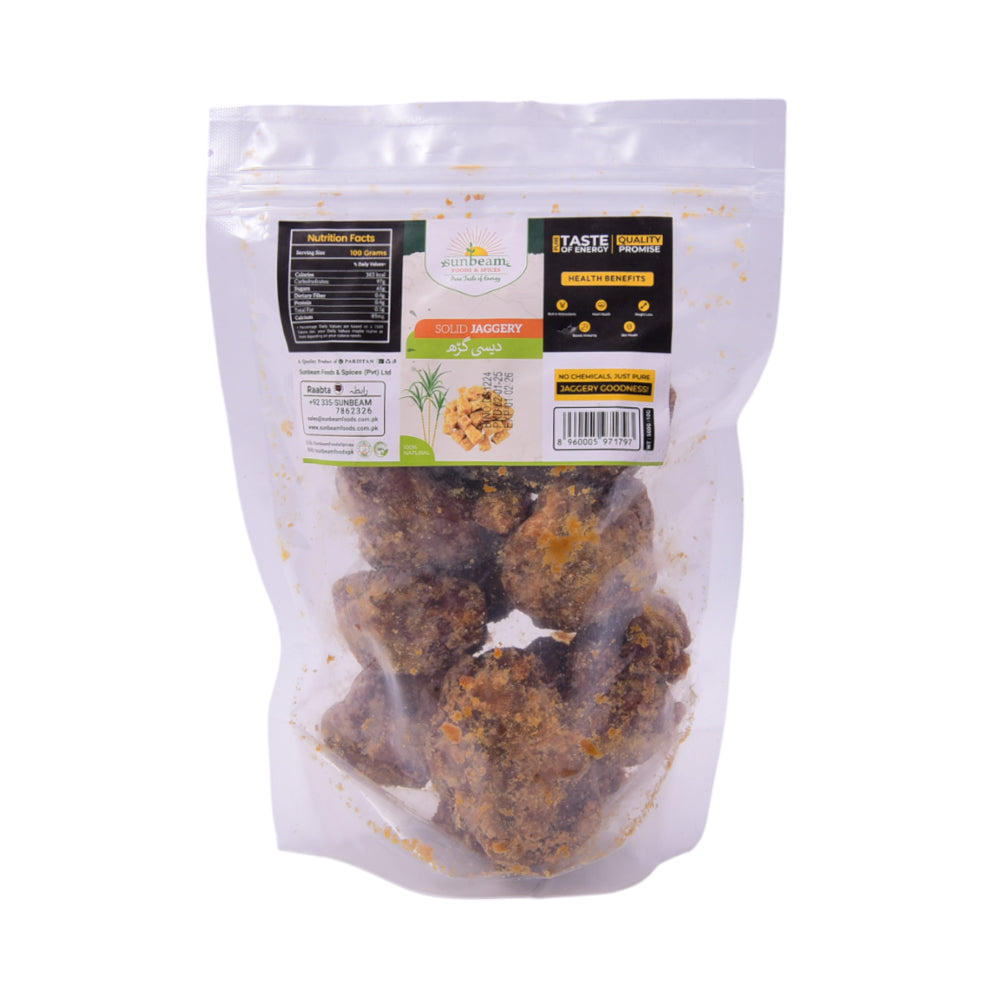 SUNBEAM JAGGERY (GUR) 500 GM